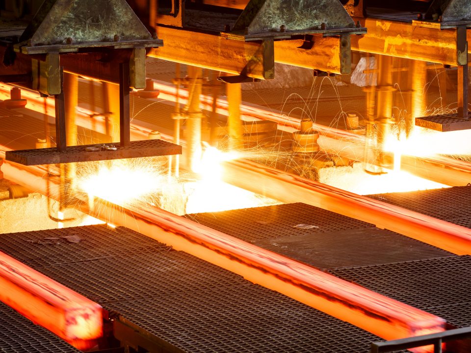 Steel production industry