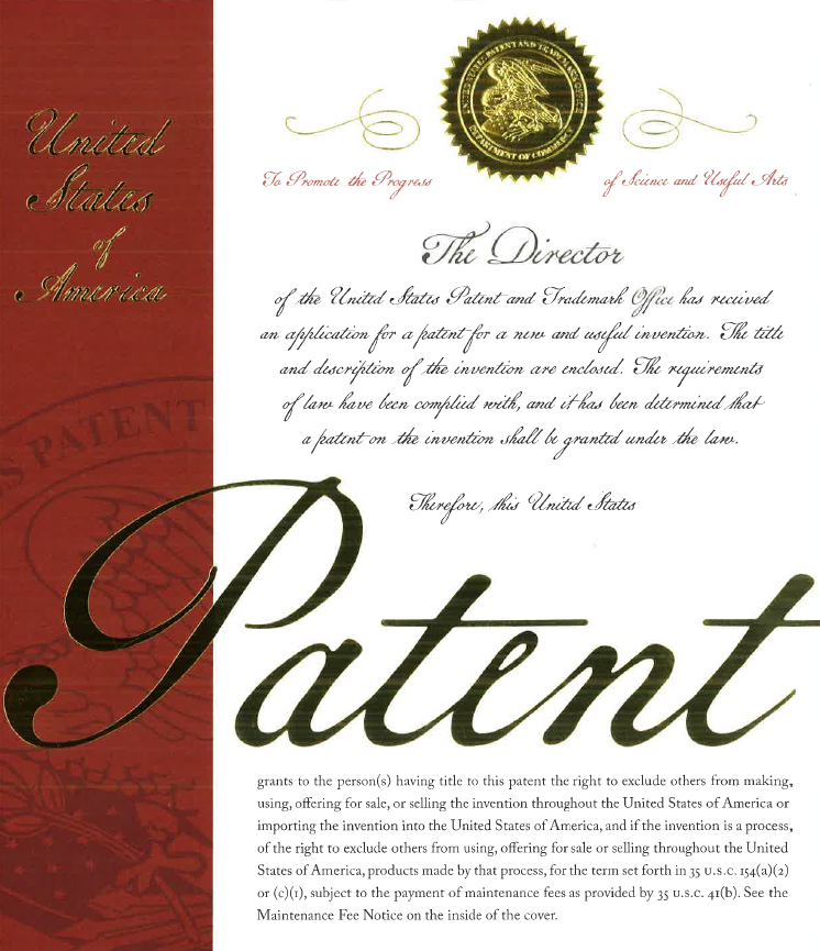 Patent Letter