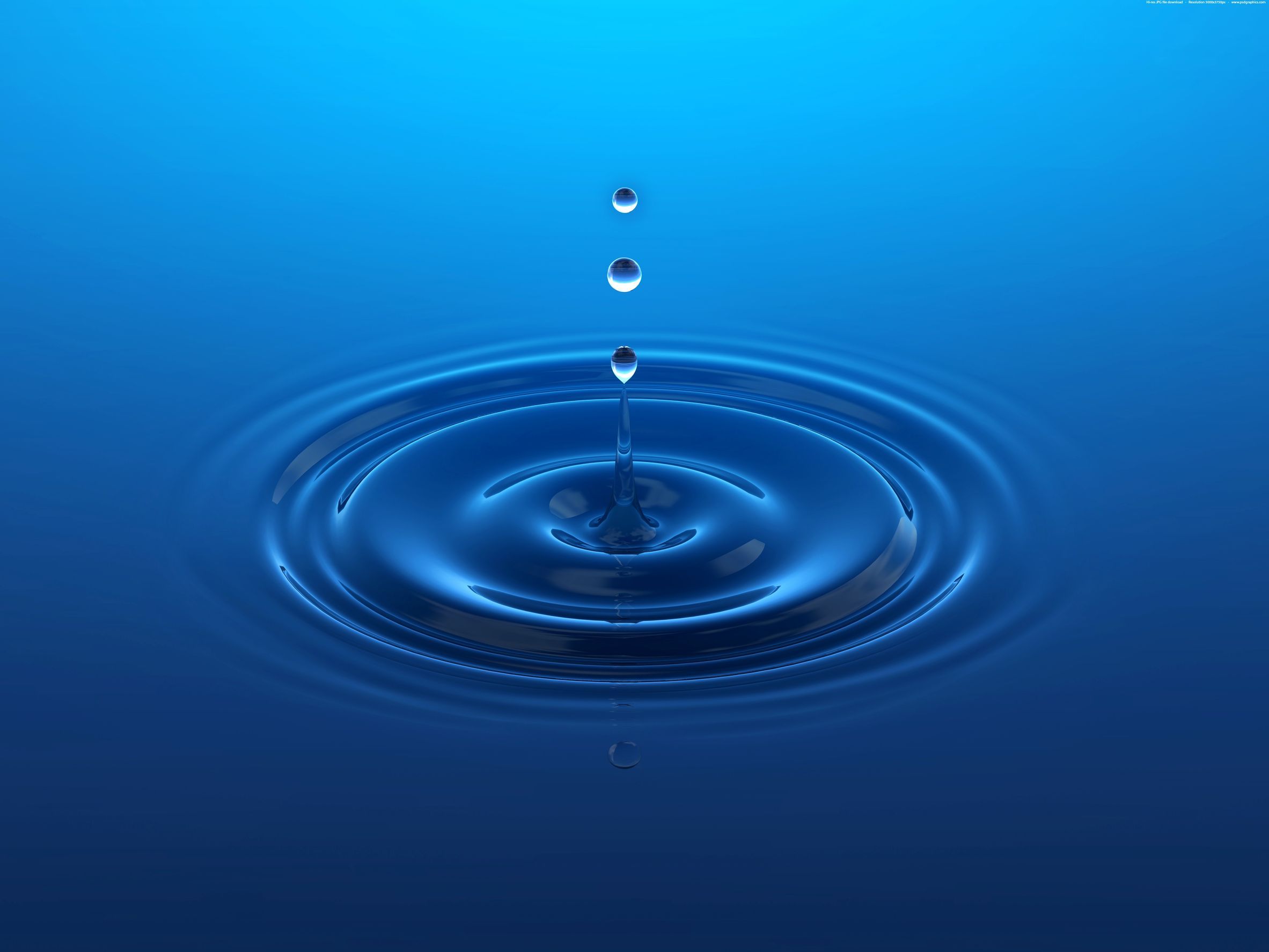 17086978 – splashing water droplet forming ripples water rings